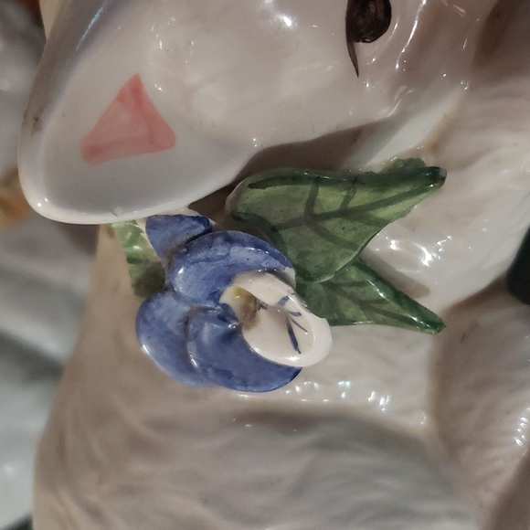 Vintage set of 3 white Kitten Cats home decor - Picture 12 of 16